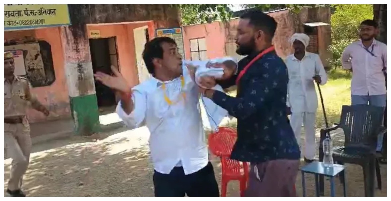 Photo of Rajasthan By-Election 2024: मतदान केंद्र के बाहर निर्दलीय प्रत्याशी ने मारा SDM को थप्पड़