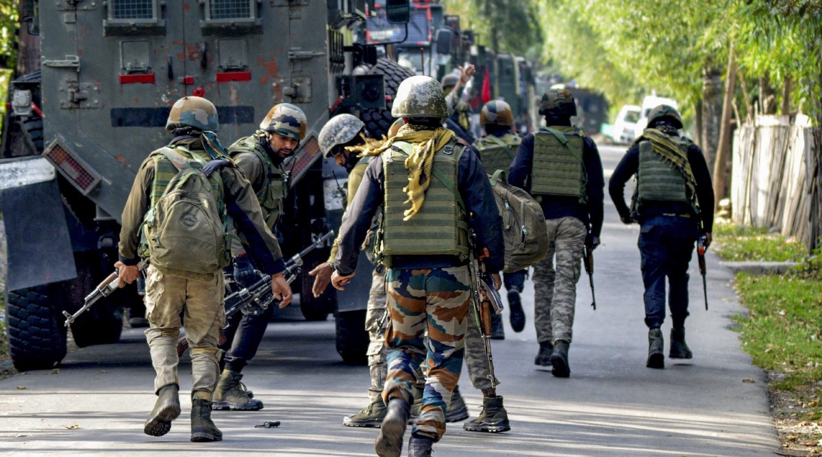 Encounter with terrorists