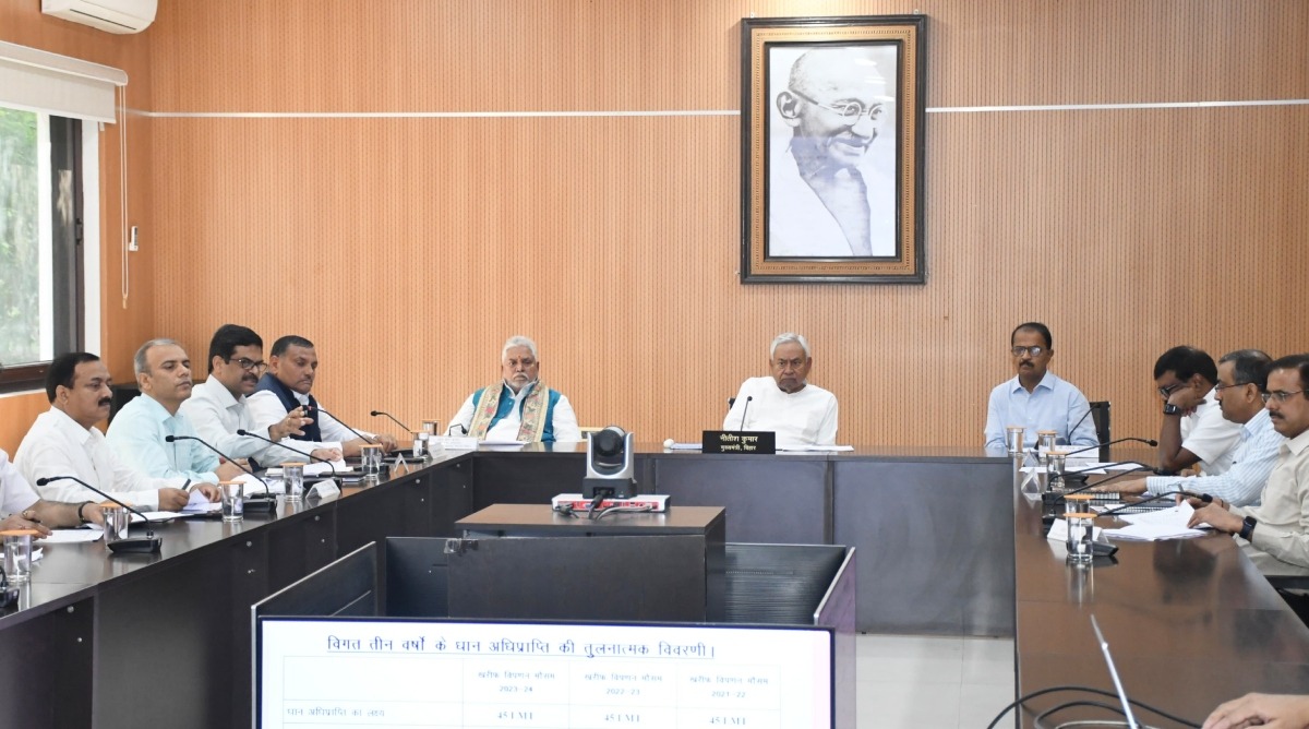 Photo of CM नीतीश ने धान अधिप्राप्ति को लेकर समीक्षा बैठक की, अधिकारियों को दिए निर्देश