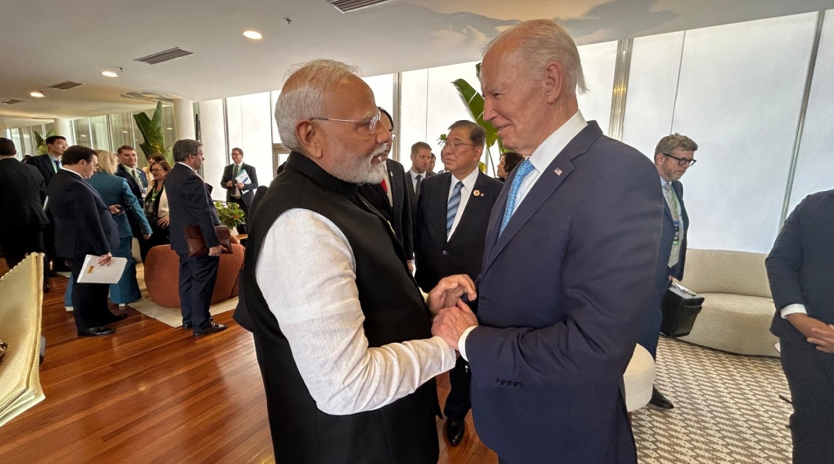 Photo of G-20 में गर्मजोशी से मिले पीएम मोदी और अमेरिकी राष्ट्रपति जो बाइडेन
