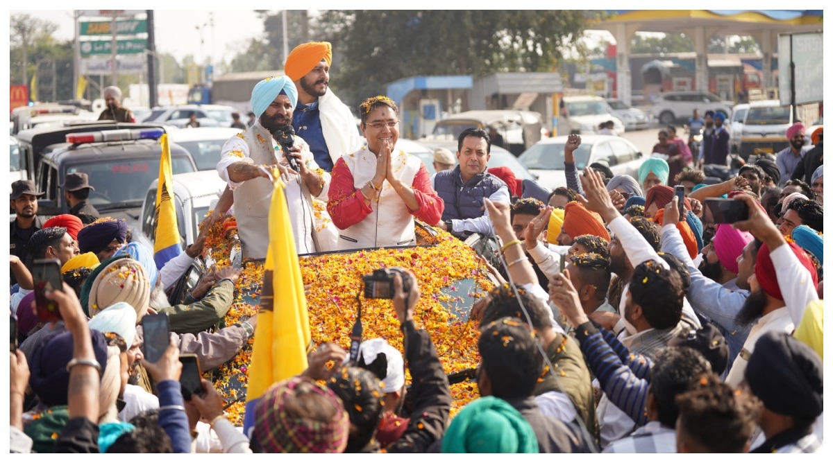 Photo of आम आदमी पार्टी की शुक्राना यात्रा, पटियाला से अमृतसर तक जीत का जश्न