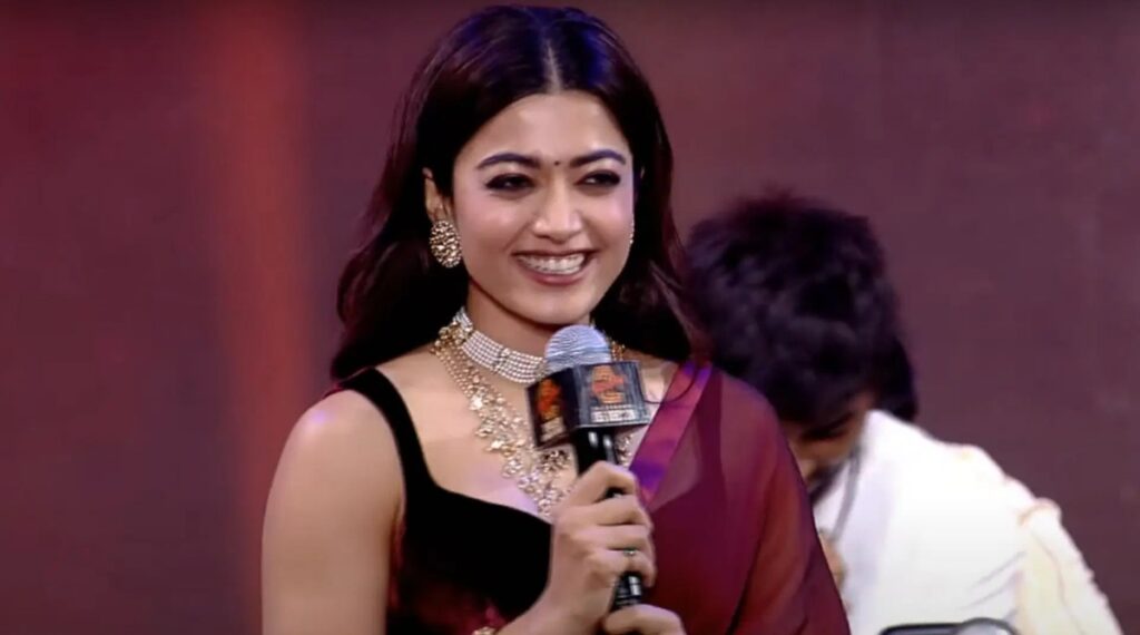 Rashmika in Bihari Style