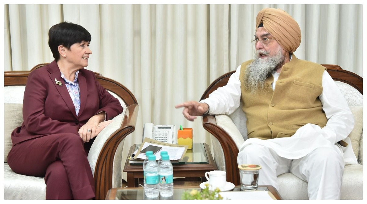 Photo of Punjab : चेक गणराज्य के राजदूत ने पंजाब विधानसभा स्पीकर से की मुलाकात