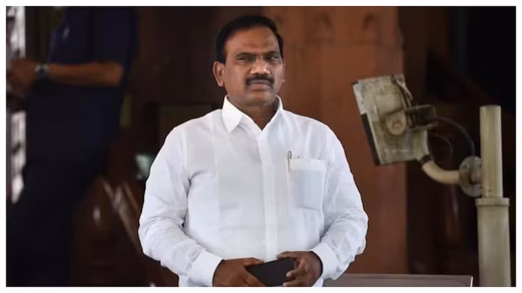 Photo of संविधान पर चर्चा के दौरान DMK सांसद ए राजा की टिप्पणी पर हंगामा, एनडीए सांसदों ने की माफी की मांग