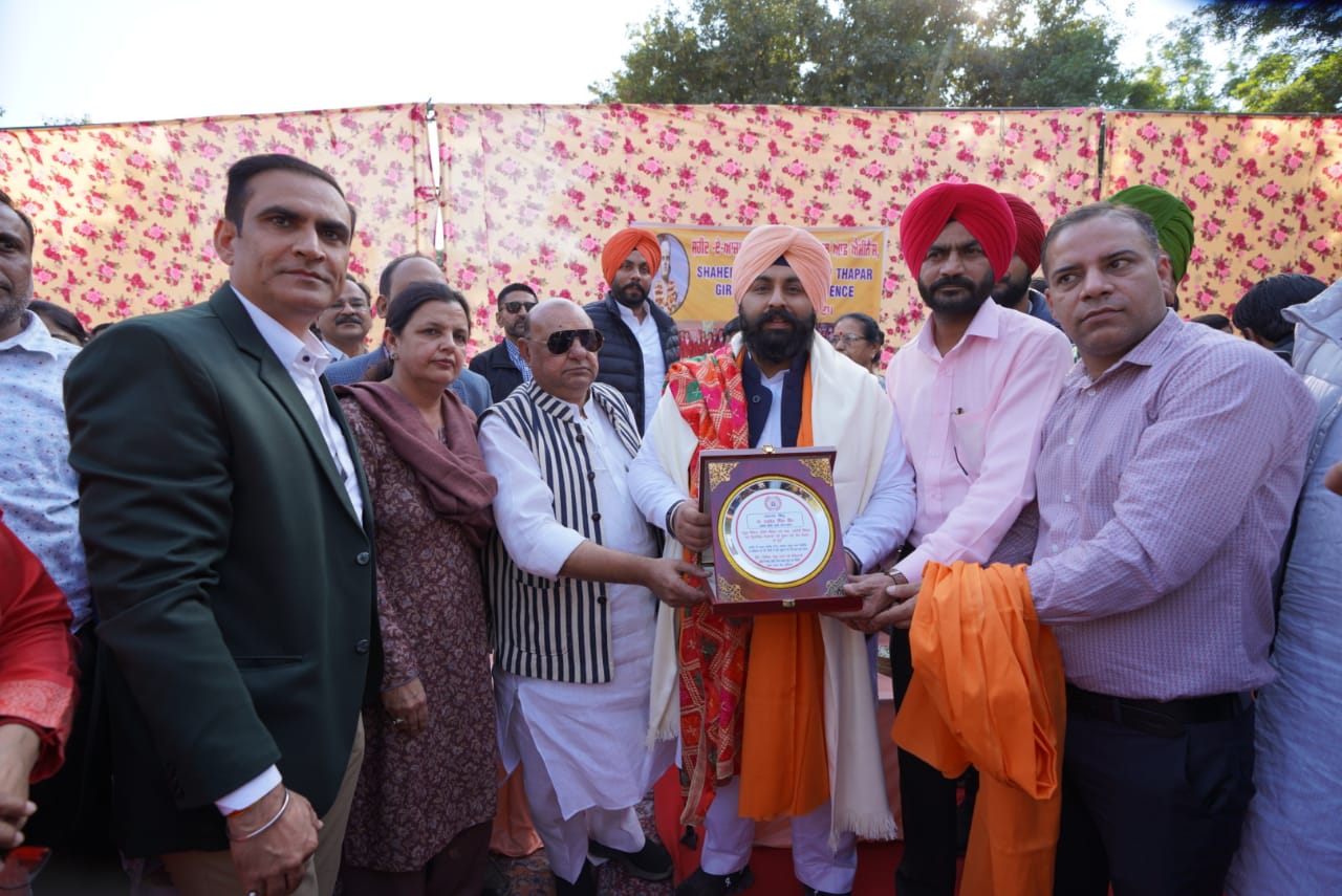 Photo of Punjab: शिक्षा मंत्री हरजोत सिंह बैंस ने शहीद-ए-आज़म सुखदेव थापर स्कूल ऑफ एमिनेंस को अपग्रेड करने की रखी आधारशिला