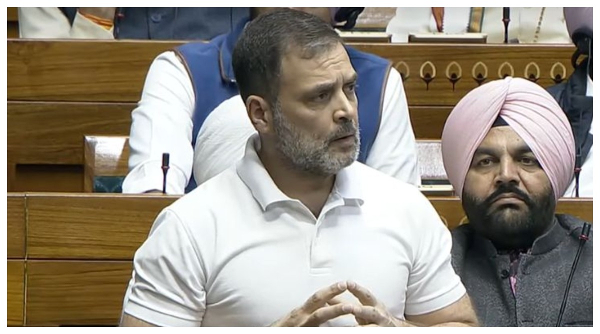 Photo of Lok Sabha : राहुल गांधी ने कहा, ‘…अडानी की मदद करते हैं तो देश के लोगों का अंगूठा काटते हैं’