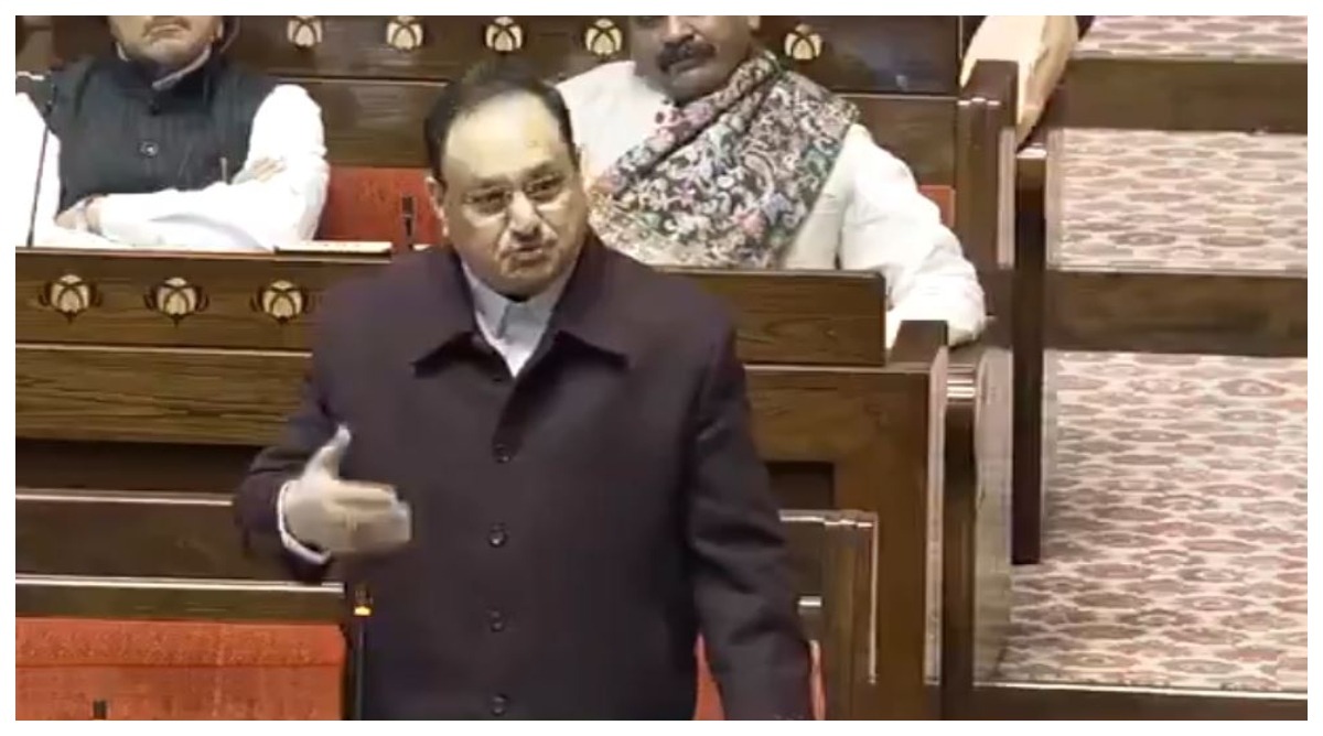Photo of Rajya Sabha : राज्यसभा में चर्चा के दौरान बोले जेपी नड्डा, ‘संविधान पर है कमल की छाप’