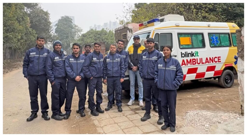 Blinkit Ambulance Service :