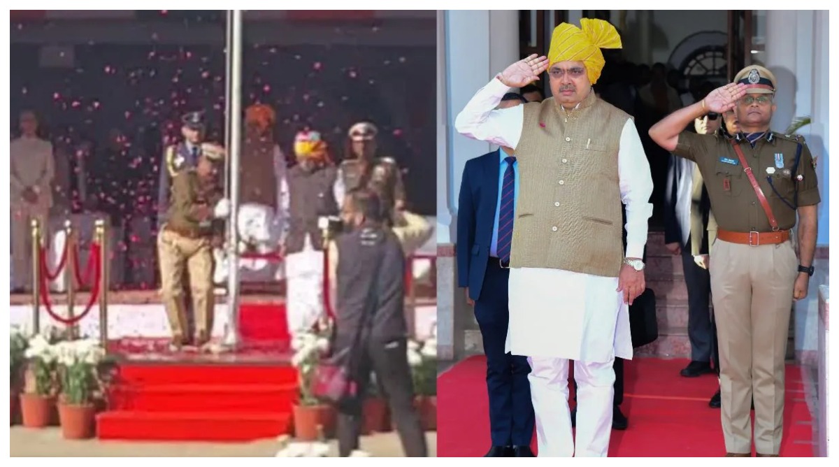 Photo of सीएम भजनलाल शर्मा ने उदयपुर में फहराया तिरंगा, शहीद जवानों को किया नमन