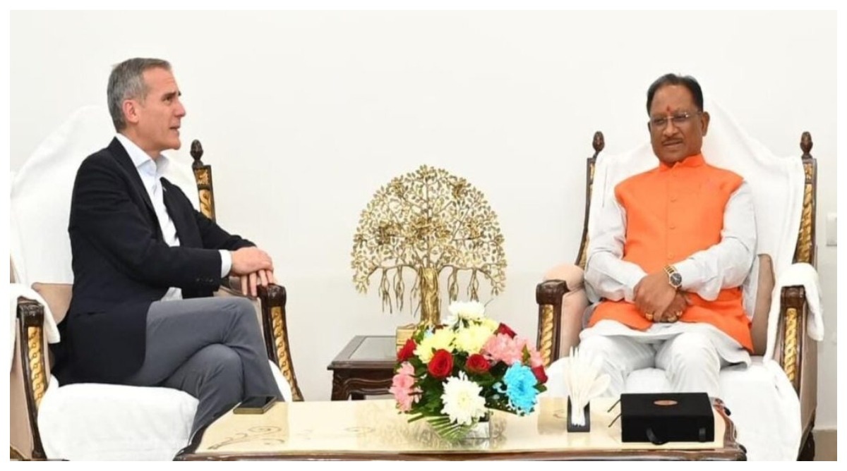Photo of सीएम विष्णु देव साय से अमेरिकी राजदूत ने की मुलाकात, कहा- ‘मुझे चाय बहुत पसंद है’