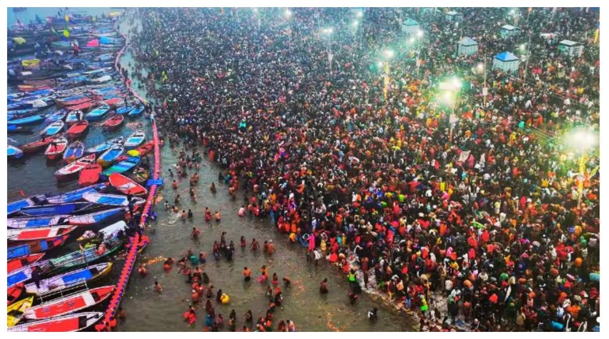 Photo of महाकुंभ में बना नया कीर्तिमान, करीब 60 करोड़ श्रद्धालुओं ने किया संगम स्नान