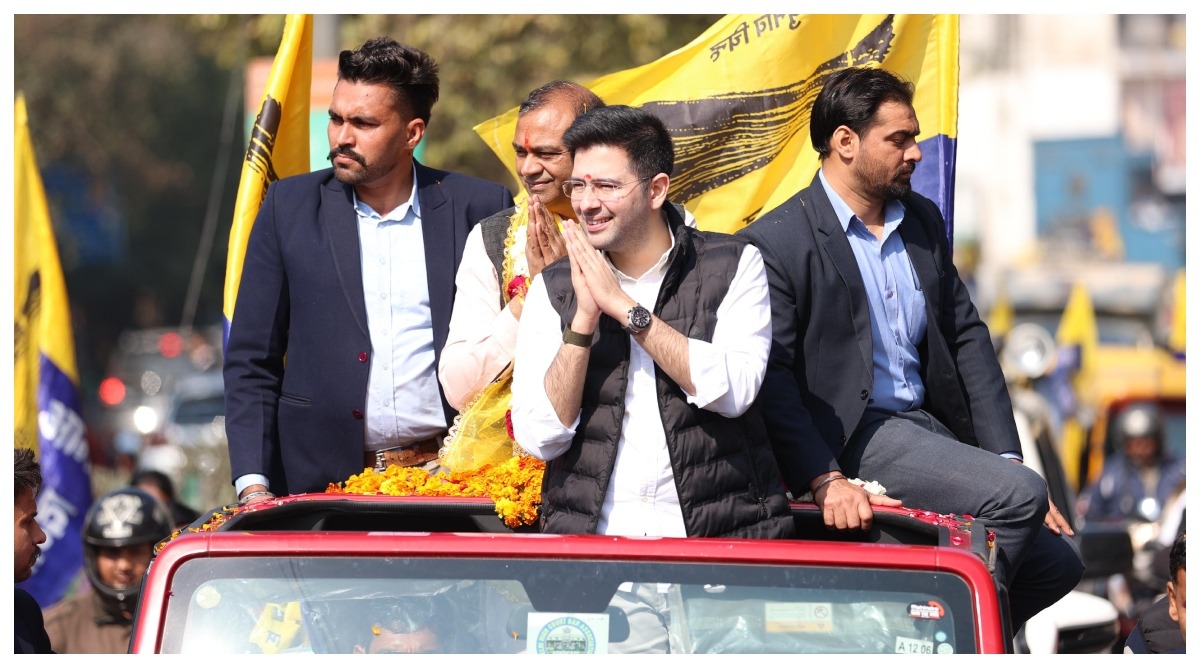 Photo of राघव चड्ढा का रोहिणी में शानदार रोड शो, बड़ी संख्या में उमड़ा जनसैलाब, जताया दिल्ली में बड़ी जीत का भरोसा
