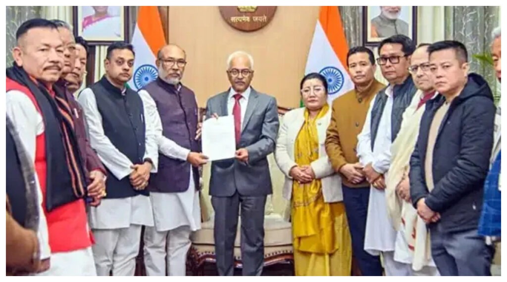 Manipur CM Resigned