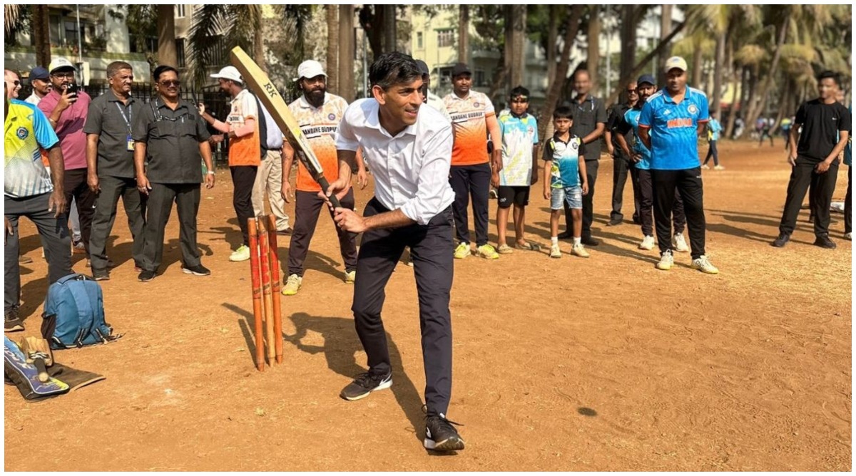 Photo of ऋषि सुनक ने मुंबई में खेला क्रिकेट, सोशल मीडिया पर शेयर की तस्वीर
