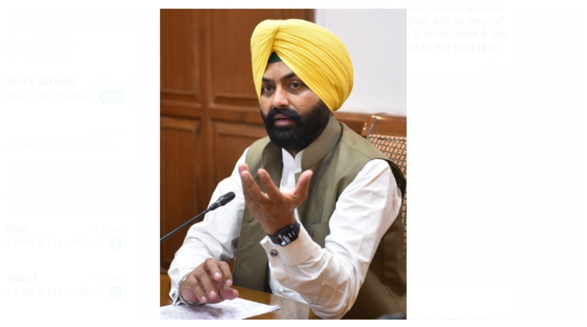 Photo of पंजाब सरकार द्वारा नए ट्रांसपोर्ट परमिट जारी करने से राज्य में रोजगार को बढ़ावा : परिवहन मंत्री