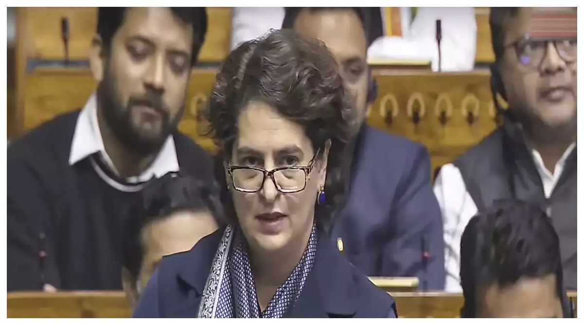 Priyanka Gandhi In Lok Sabha: