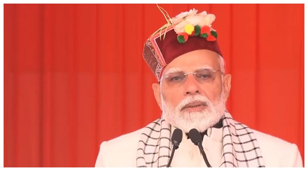 हर्षिल में बोले PM मोदी