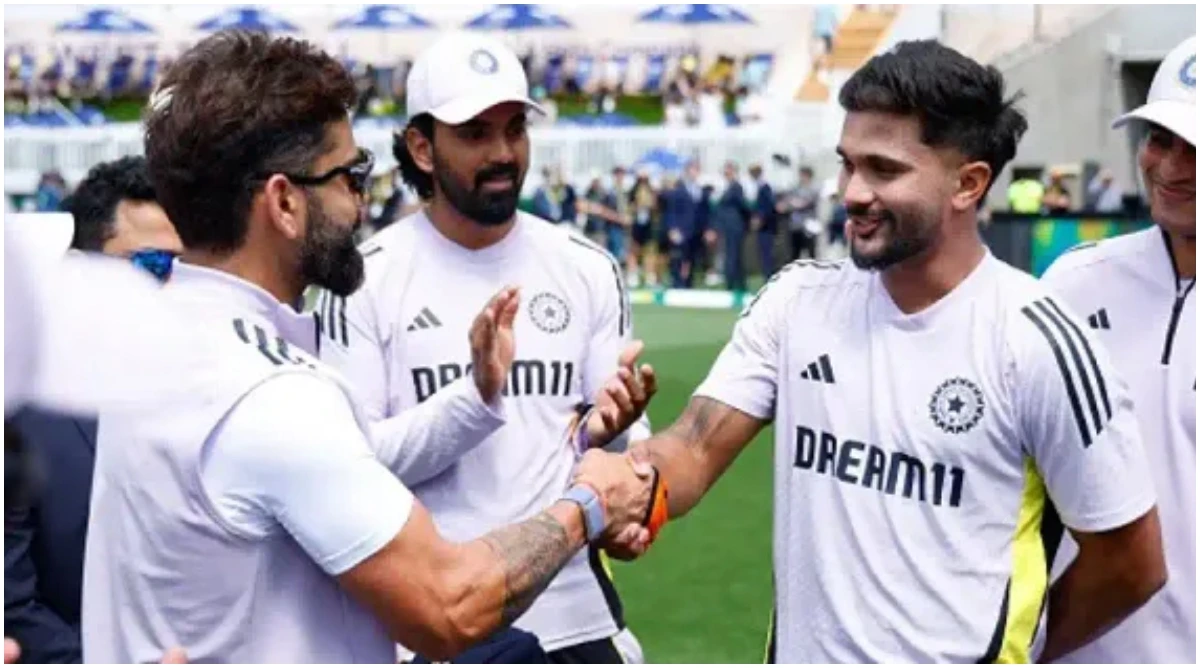 Virat Kohli Gifted Shoes Nitish Reddy