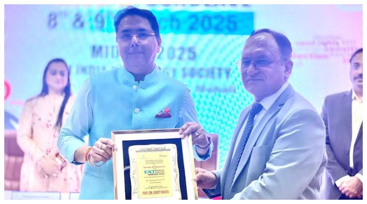 Photo of कैबिनेट मंत्री अमन अरोड़ा ने ईएनटी सर्जिकल कॉन्क्लेव-2025 का किया उद्घाटन