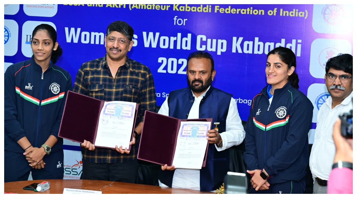 Photo of एमेच्योर कबड्डी फेडरेशन ऑफ इंडिया और बिहार राज्य खेल प्राधिकरण के बीच समझौता ज्ञापन पर हुआ हस्ताक्षर