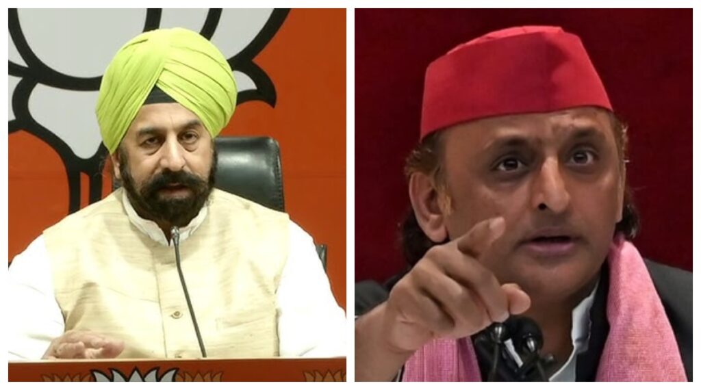 BJP नेता आरपी सिंह ने अखिलेश पर किया पलटवार