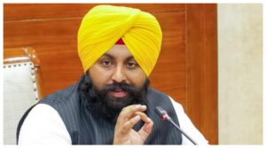 Minister Harjot singh Bains