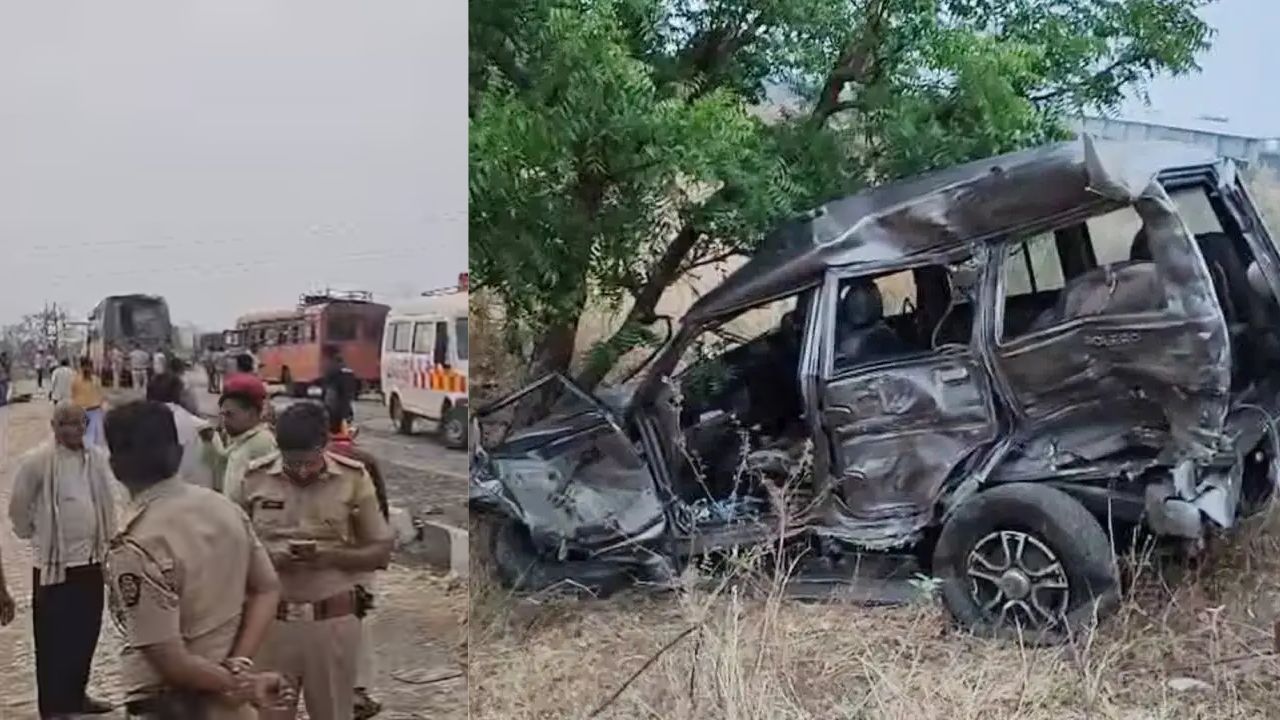 Photo of महाराष्ट्र के बुलढाणा जिले में भीषण सड़क हादसा, बस और बोलेरो की टक्कर में 5 की मौत, कई घायल