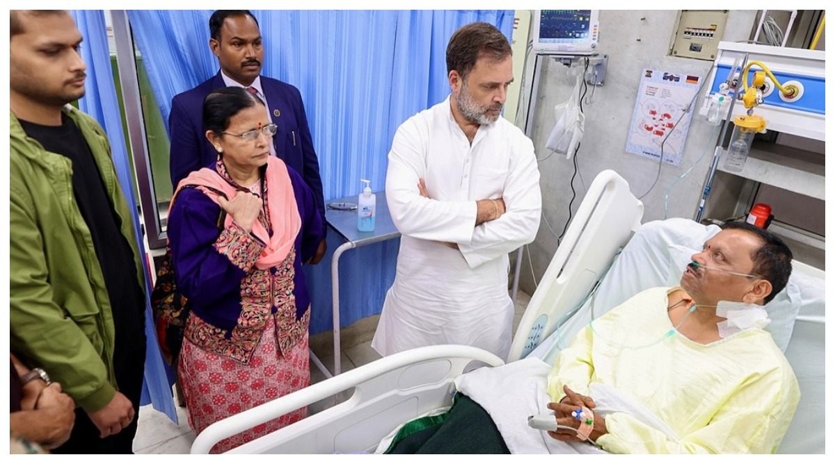 Photo of ‘सरकार जो भी कार्रवाई करेगी, हम उसमें उनके साथ खड़े हैं’, श्रीनगर पहुंचे राहुल गांधी ने घायलों से की मुलाकात