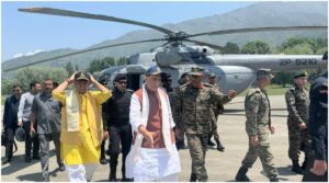 Rajnath Singh visit to Srinagar :