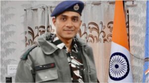CRPF Assistant Commandant Sagar Borade :