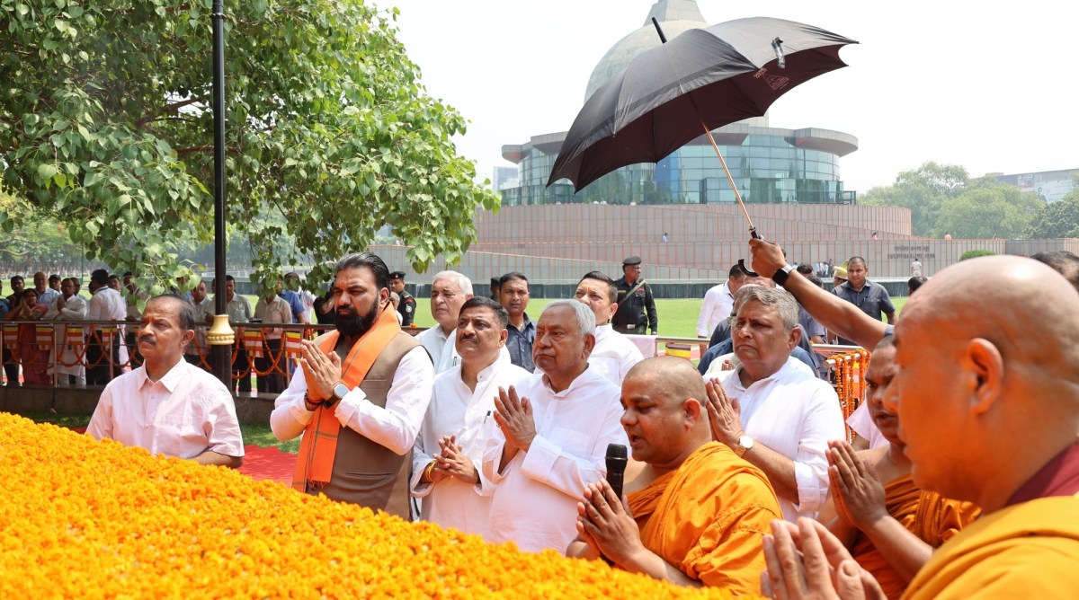 Photo of बुद्ध पूर्णिमा के पावन अवसर पर आयोजित कार्यक्रम में शामिल हुए सीएम नीतीश कुमार