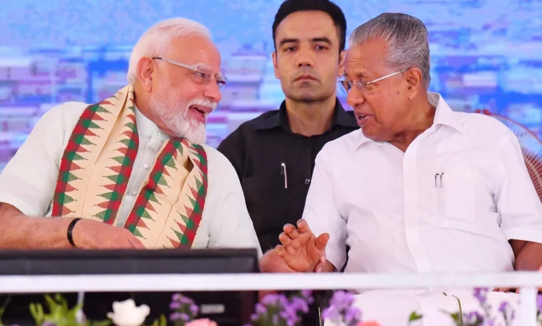 PM Modi wishes Pinarayi Vijayan on his birthday