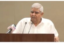 Photo of ऑपरेशन सिंदूर ने दुनिया को भारत की ताकत दिखाई, पूरा देश आतंकवाद के खिलाफ एकजुट : उपराष्ट्रपति जगदीप धनखड़
