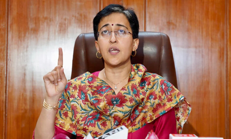 Senior AAP leader and Leader of Opposition Atishi
