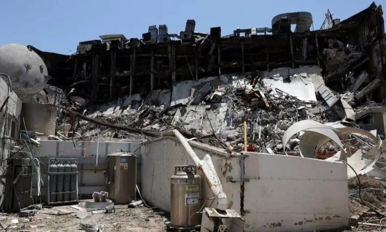 Israel missile attack :