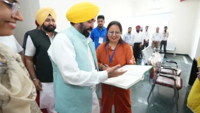 Photo of सीएम भगवंत मान ने 10.80 करोड़ रुपए की लागत से बने अत्याधुनिक तहसील कॉम्प्लेक्स का किया उद्घाटन