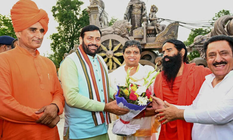 CM Naib Saini reached Kurukshetra on International Yoga Day