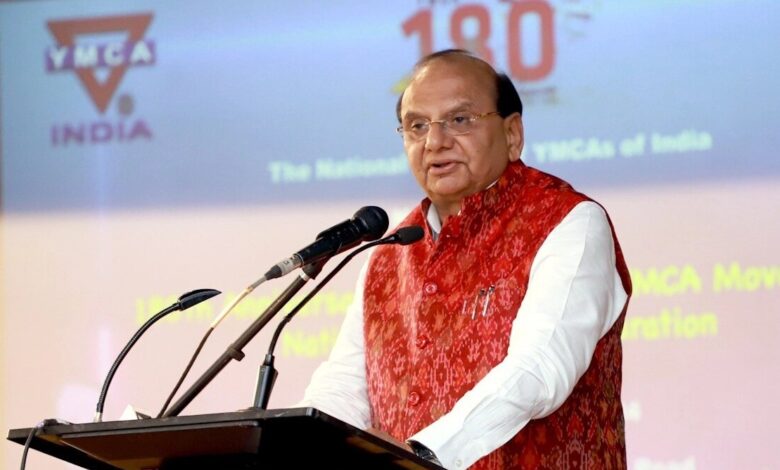 Lieutenant Governor VK Saxena.