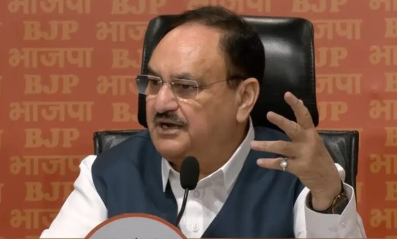 BJP President JP Nadda.