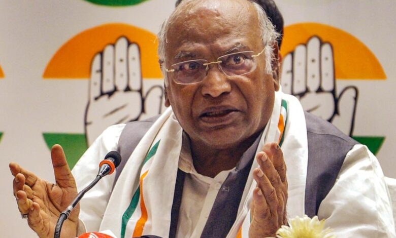 Congress President Mallikarjun Kharge