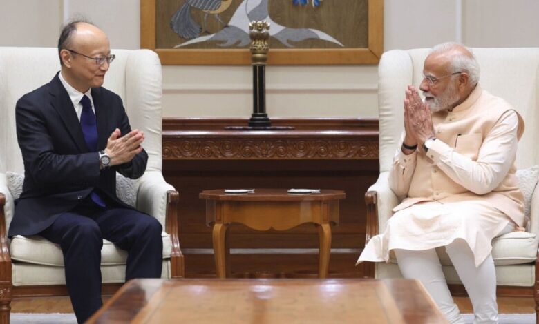 PM Modi meets President of Asian Development Bank