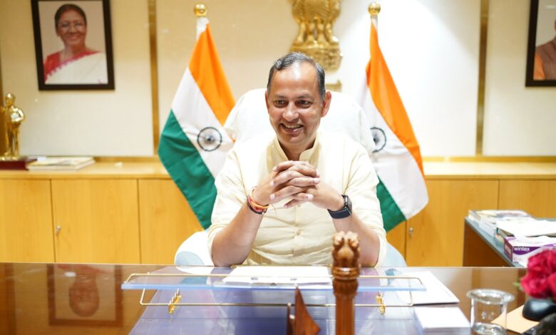 Social Welfare Minister Ravindra Indraj Singh
