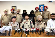 Photo of पाक-समर्थित हथियार तस्करी मॉड्यूल का पर्दाफाश, छह आधुनिक पिस्तौल सहित दो गिरफ्तार