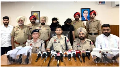 Photo of पाक-समर्थित हथियार तस्करी मॉड्यूल का पर्दाफाश, छह आधुनिक पिस्तौल सहित दो गिरफ्तार