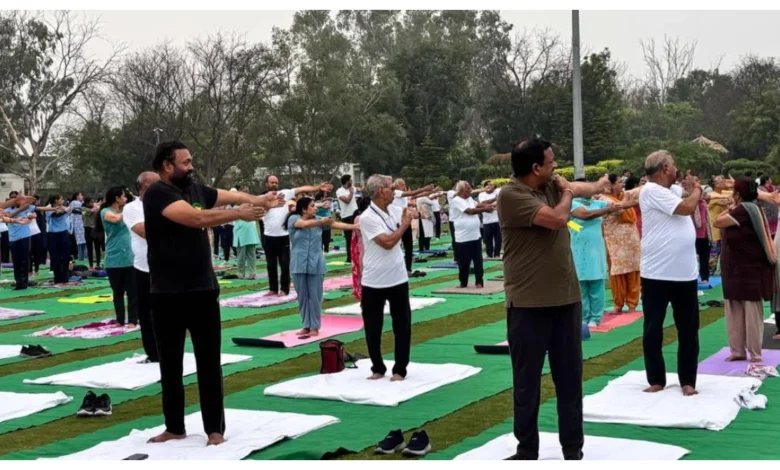 11th International Yoga Day :