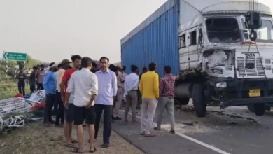 Photo of जयपुर में भीषण सड़क हादसा, दूल्हा-दुल्हन समेत पांच की मौत, कई घायल