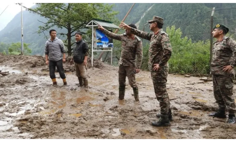 Sikkim Landslide :