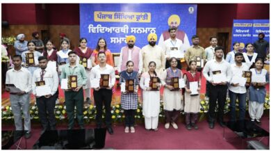 Photo of शिक्षा क्षेत्र को गति देने के लिए कदम उठा रहे हैं : सीएम भगवंत सिंह मान