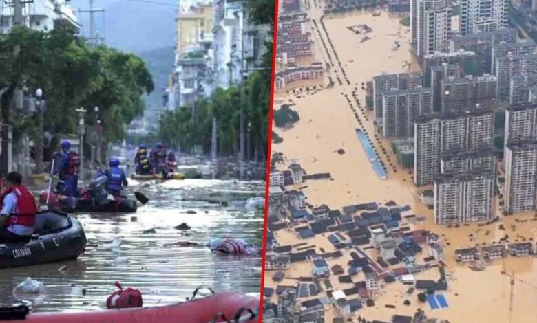 Flood in China