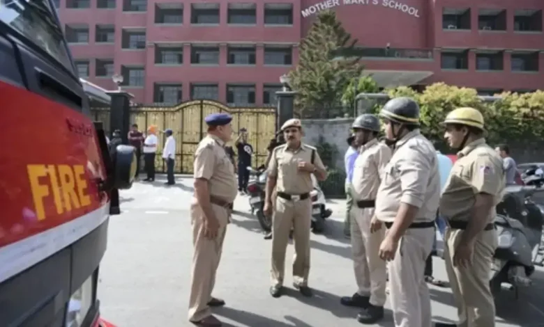 Delhi schools bomb threat :